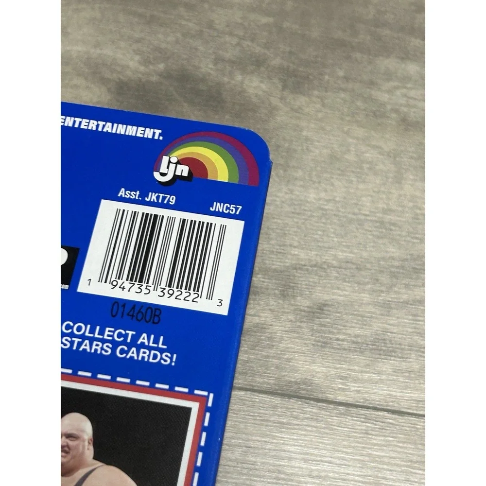 Mattel WWE LJN Superstars King Kong Bundy Chase Black Card - WWF